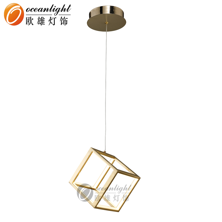 square chandelier