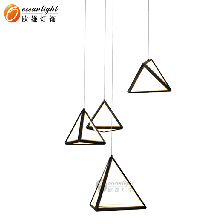 triangle chandelier