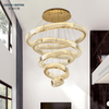 Ocean Lighting Luxurious Crystal LED Modern Luxurious Decoration Pendant Light