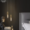 Hotel Ceiling Decorative Lights Gold Pendant Lights Led K9 Crystal Chandelier Modern