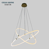 Nordic Dining Led Metal Pendant Lamp Modern Minimalist Kitchen Dinner Pendant Kitchen Light for Living Room