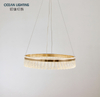 Ocean Lighting Modern Living Room Hanging Light Luxury Crystal Pendant Lamp 