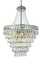 Hotel hobby Indoor Lighting Clear K9 Crystal Hanging Pendant Light