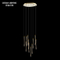 Modern indoor decoration led crystal small lighting chandeliers