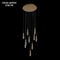 Indoor decoration luxury modern led hotels crystal small chandelier lighting