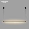 Nordic Dinner Gold Metal Aluminum Modern Led Ceiling Contemporary Kitchen Pendant Light for Island