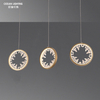 OCEAN LAMP Circle Kitchen Home Bar Led Nordic Decorative Modern Ring Chandeliers
