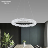 Nordic LED Pendant Lamp Dining Crystal Pendant Light Modern Chandelier for Kitchen