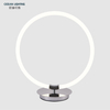 Wholesale Nordic Led Night Table Light Zhongshan Bed Side PVC Silver Contemporary Table Lamps