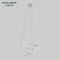 Nordic Modern Pendant Lights PVC Hanging Chandelier Lamp
