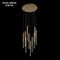 Modern indoor decoration led hotels crystal small chandelier lighting