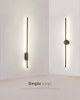 Nordic Modern Minimalist Wall Lamp Designled Decorate Wall Sconce Light for Bedroom
