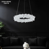 Nordic LED Pendant Lamp Dining Crystal Pendant Light Modern Chandelier for Kitchen