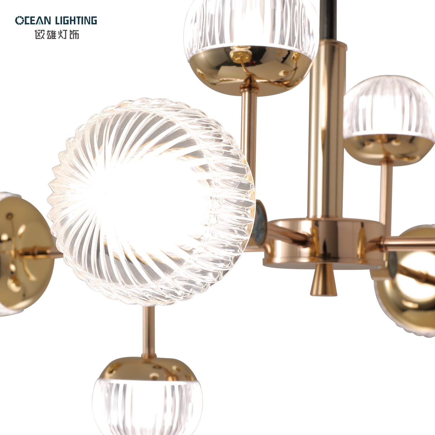 Ocean Lighting Glass Globe New Products Chandeliers Pendant Lights Modern