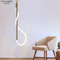 Modern LED luxury light creative living room silicone tube lighting ceiling lamp