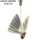 Modern Hanging Warm/white Clear Glass butterfly Pendant Light LED Crystal Chandeliers for Staircase
