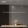 Nordic Dinner Gold Metal Aluminum Modern Led Ceiling Contemporary Kitchen Pendant Light for Island