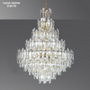 Custom New Design Hall Contemporary Decorative Ceiling Light Luxury Big Crystal Chandelier