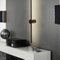 Bedroom luxury gold iron Aluminum alloy modern wall sconce crystal led wall lamp light indoor