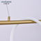 Luxury Light Modern Creative Living Room Silicone Tube Lighting Pendant Lamp