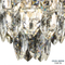 Interior decoration Clear K9 Crystal Hanging Chandelier Lighting