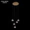Luxury Fashion Simple Modern Clear Ceiling Lighting Crystal Chandelier
