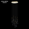Modern indoor decoration led crystal small lighting chandeliers