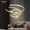 Ocean Lighting LED Silicone Luxury Copper Indoor Lamp Pendant Light