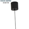 Nordic Dinner Gold Metal Aluminum Modern Led Ceiling Contemporary Kitchen Pendant Light for Island