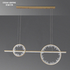 OCEAN LAMP Pendant light LED luxury modern crystal chandelier for kitchen island