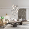 Custom Design Dining Contemporary Decorative Lighting Fixture Ceiling Lights Crystals Bubbling Ball Chandelier