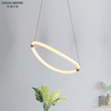 Led Copper Metal Decorative Dining Lamp Silica Gel Modern Celling Pendant Light for Living Room