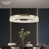 Ocean Lighting Modern Living Room Hanging Light Luxury Crystal Pendant Lamp 