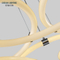  modern acrylic LED lamp Interior decoration tube pendant lighting 