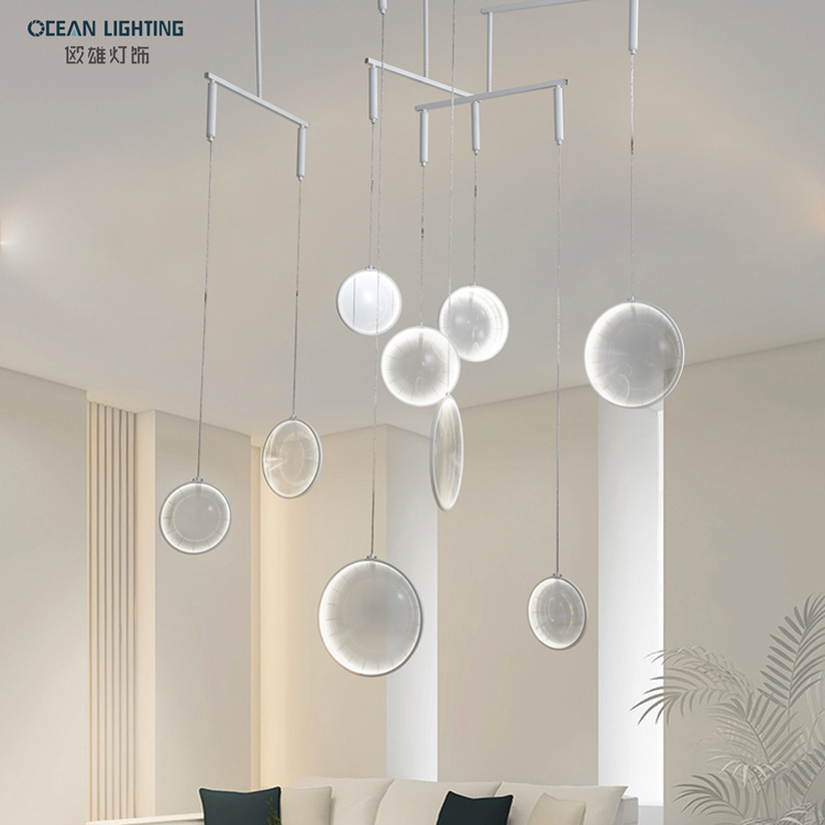 niece klodset Blive opmærksom Buy Ocean Lighting LED Modern Design Indoor Decoration Pendant Lamp from  China - oceanlamp chandelier