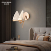 Nordic Design Decorate Bathroom Wall Light Fixture Luxury Modern Sconce Butterfly LED Wall Lamp Indoor