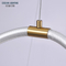 Nordic modern simple light luxury creative living room LED wall lamp