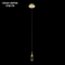 gold luxury modern led hotels crystal small chandelier lighting