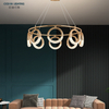 Ocean Lighting Morden Living Room Home Decorative Luxury Round Shape Pendant Light