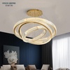 Ocean Lighting Luxurious Crystal LED Modern Luxurious Decoration Pendant Light