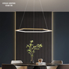Ocean Lighting LED Modern Golden Irregular Decorative Simple Pendant Light