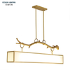 Ocean Lighting Morden Abrics Indoor Decoration Copper Pendant Light 