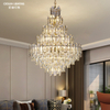 Custom New Design Hall Contemporary Decorative Ceiling Light Luxury Big Crystal Chandelier