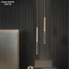 Bronze K9 Crystal LED Hotel Modern Decorative Ceiling Luxury Pendant Lights