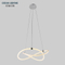  modern creative living room LED lamp silicone tube pendant lighting 