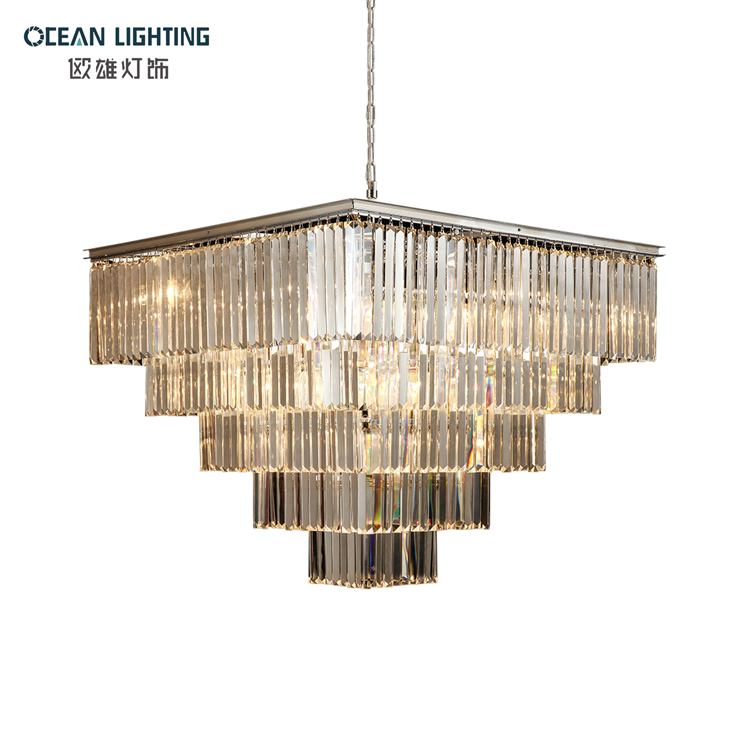 Luxury Hanging Chandelier modern Crystals for Lving Room