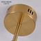Modern LED luxury light creative living room silicone tube lighting ceiling lamp