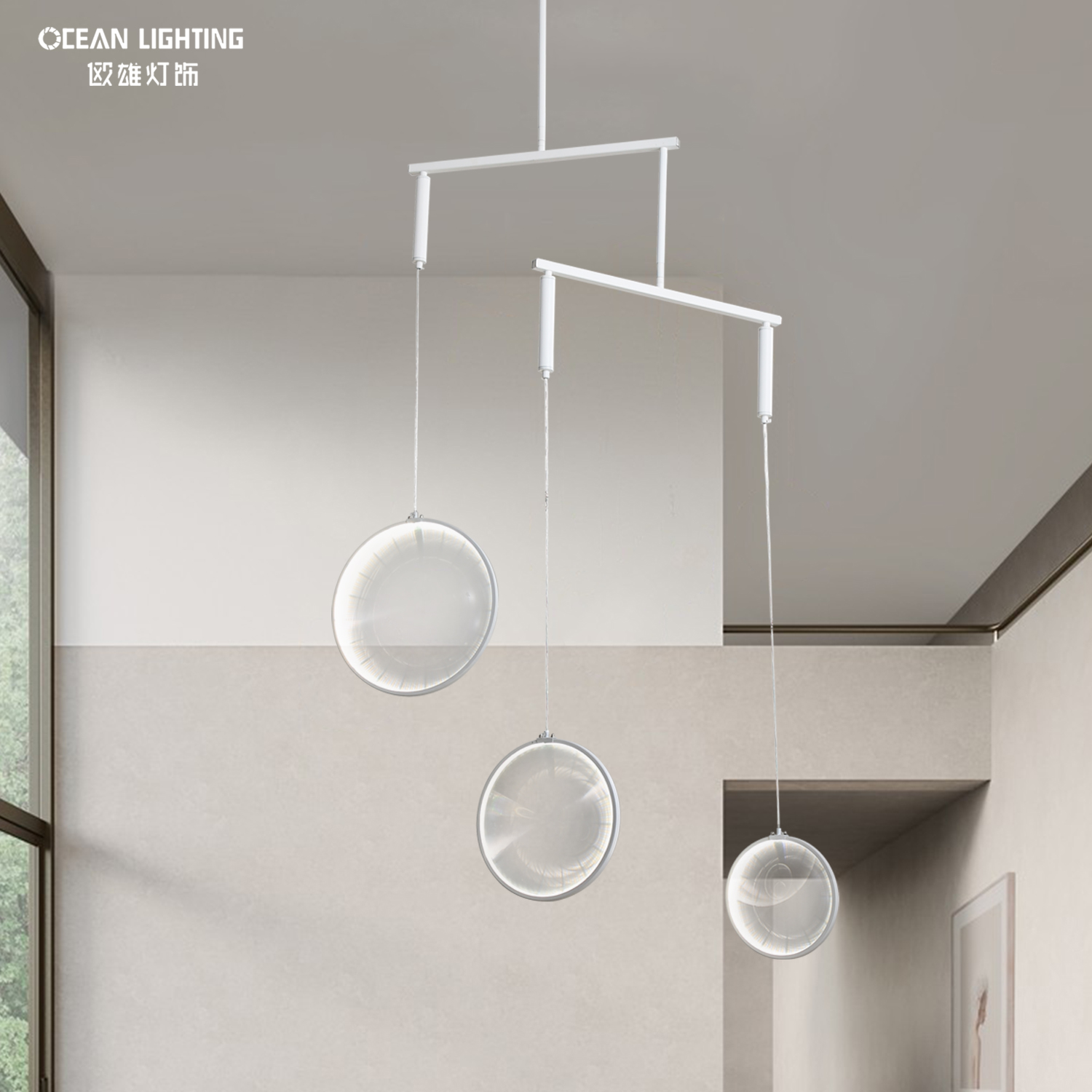 Ocean Lighting LED Modern Design Indoor Decoration Pendant Lamp