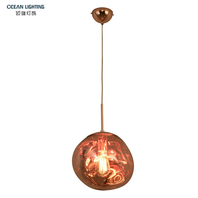 Ocean Lighting Modern Simple Colorful Lava Indoor Pendant Lamp