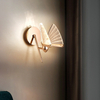 Nordic Design Decorate Bathroom Wall Light Fixture Luxury Modern Sconce Butterfly LED Wall Lamp Indoor